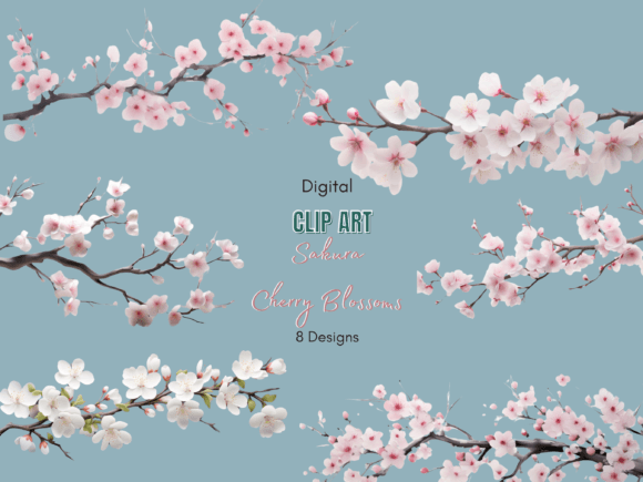 Download Sakura Cherry Blossom Branch Clipart - Cherry blossom Collection